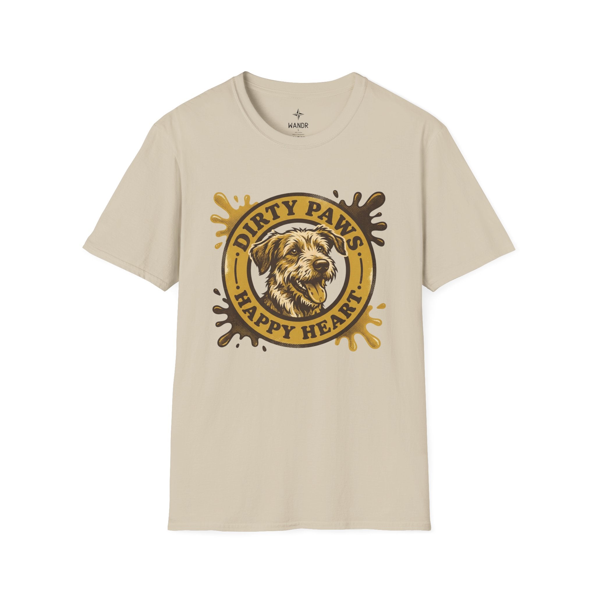 Dirty paws happy heart T-Shirt