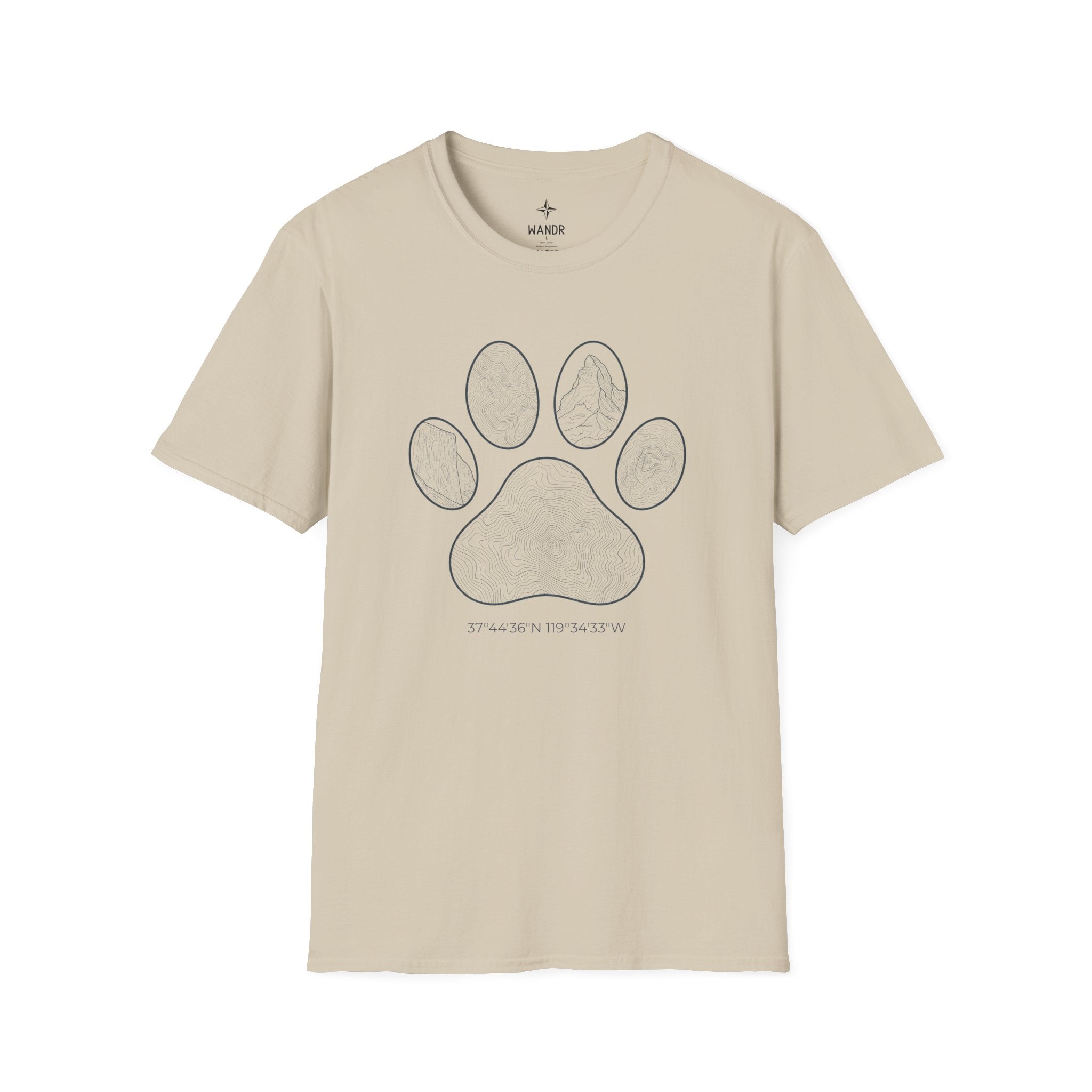 Yosemite paw print T-Shirt