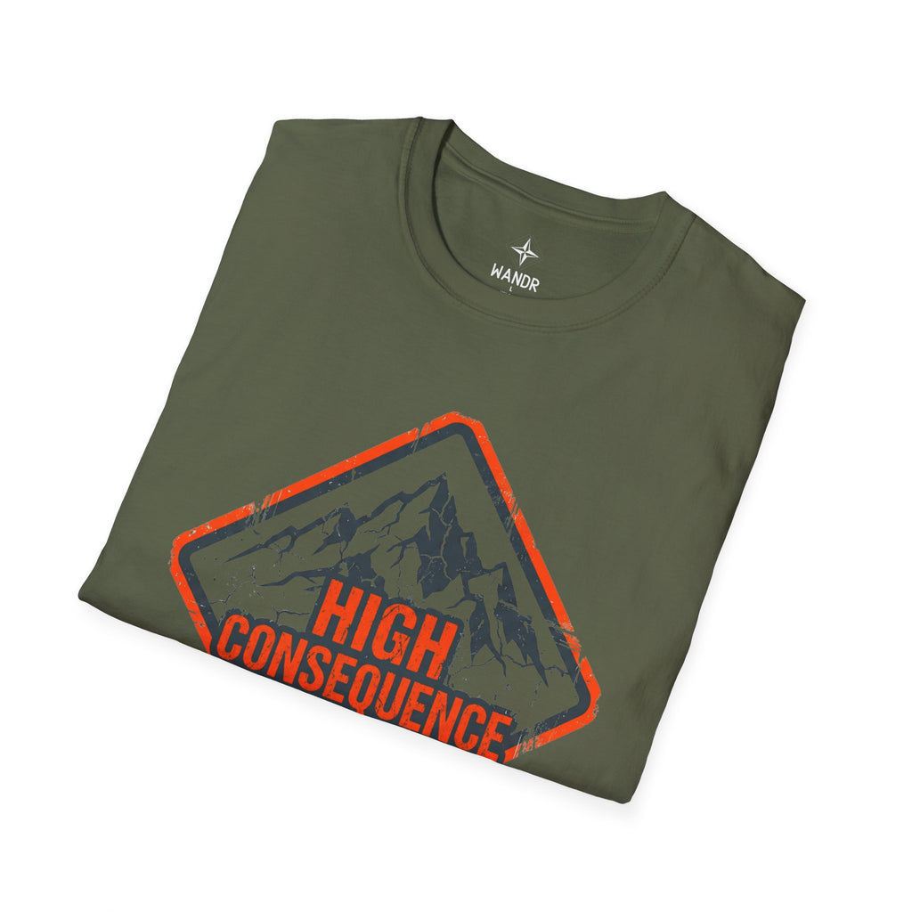 High consequence terrain T-Shirt