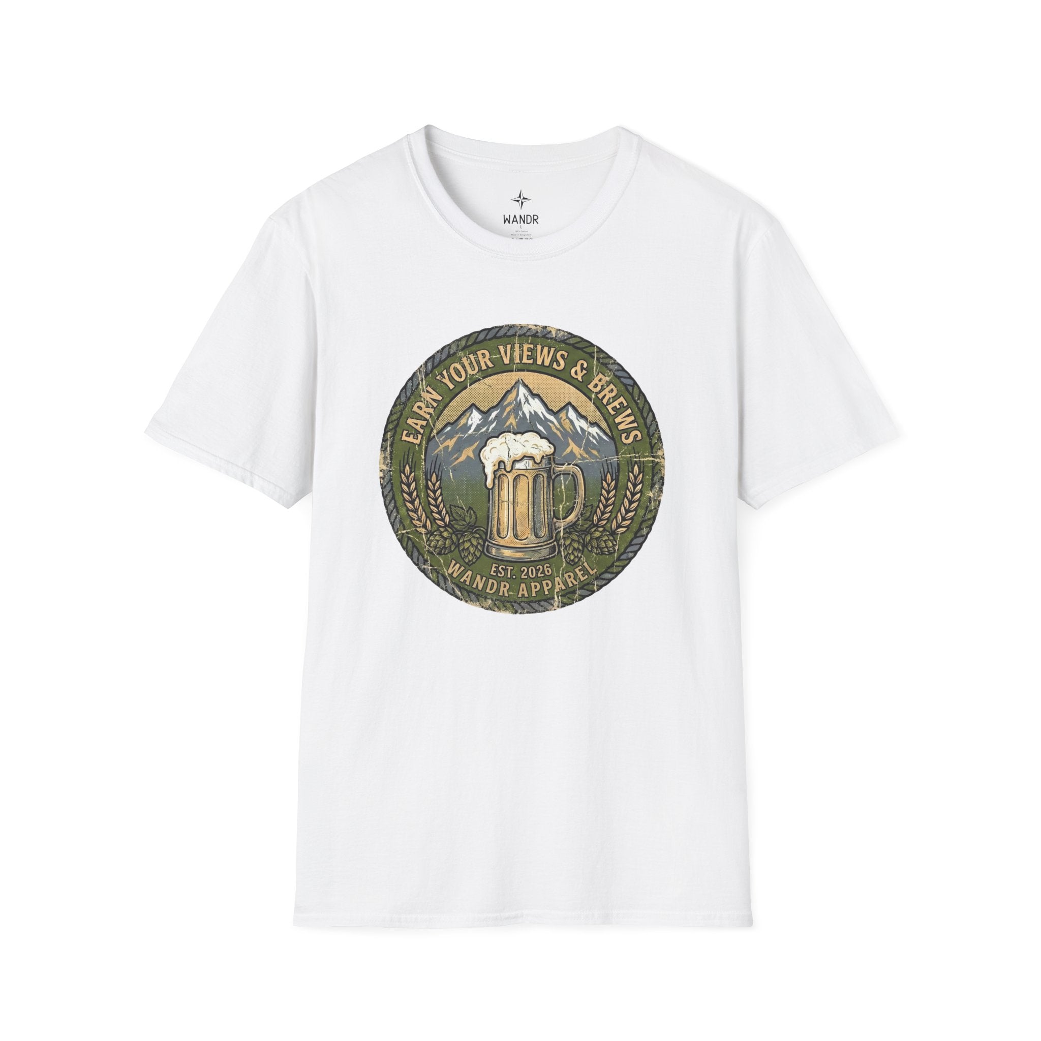Earn your views and brews T-Shirt
