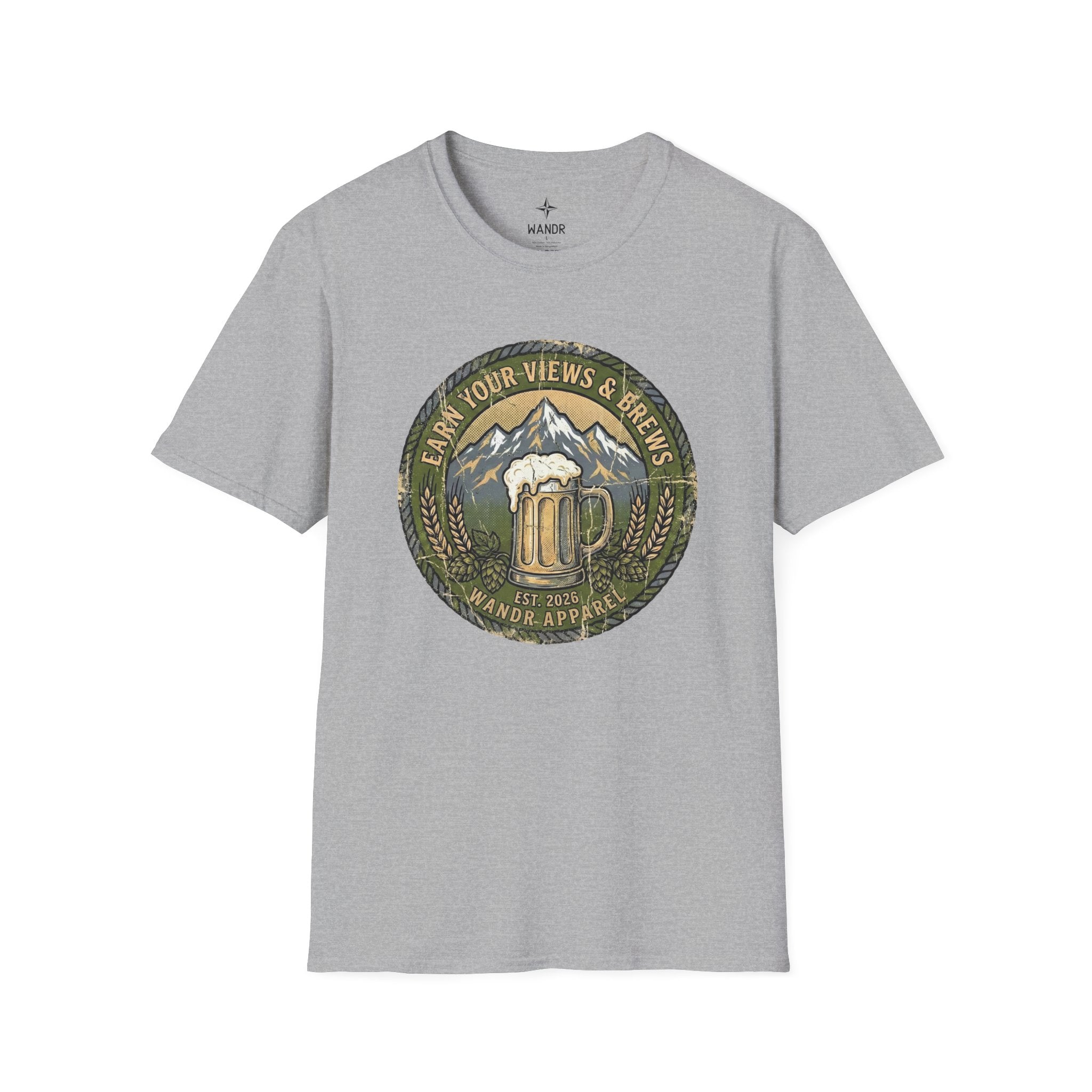 Earn your views and brews T-Shirt