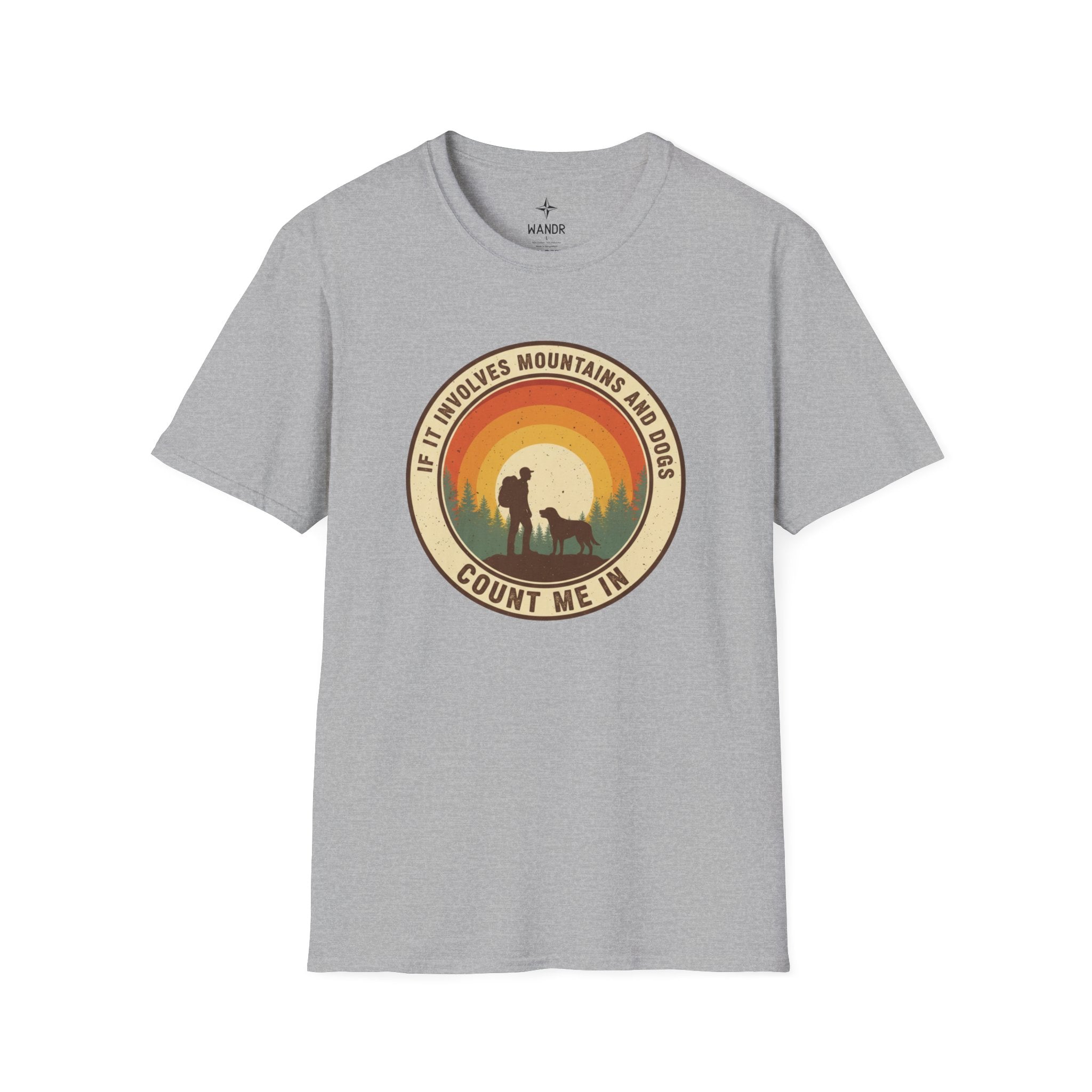 Mountains and dogs T-Shirt