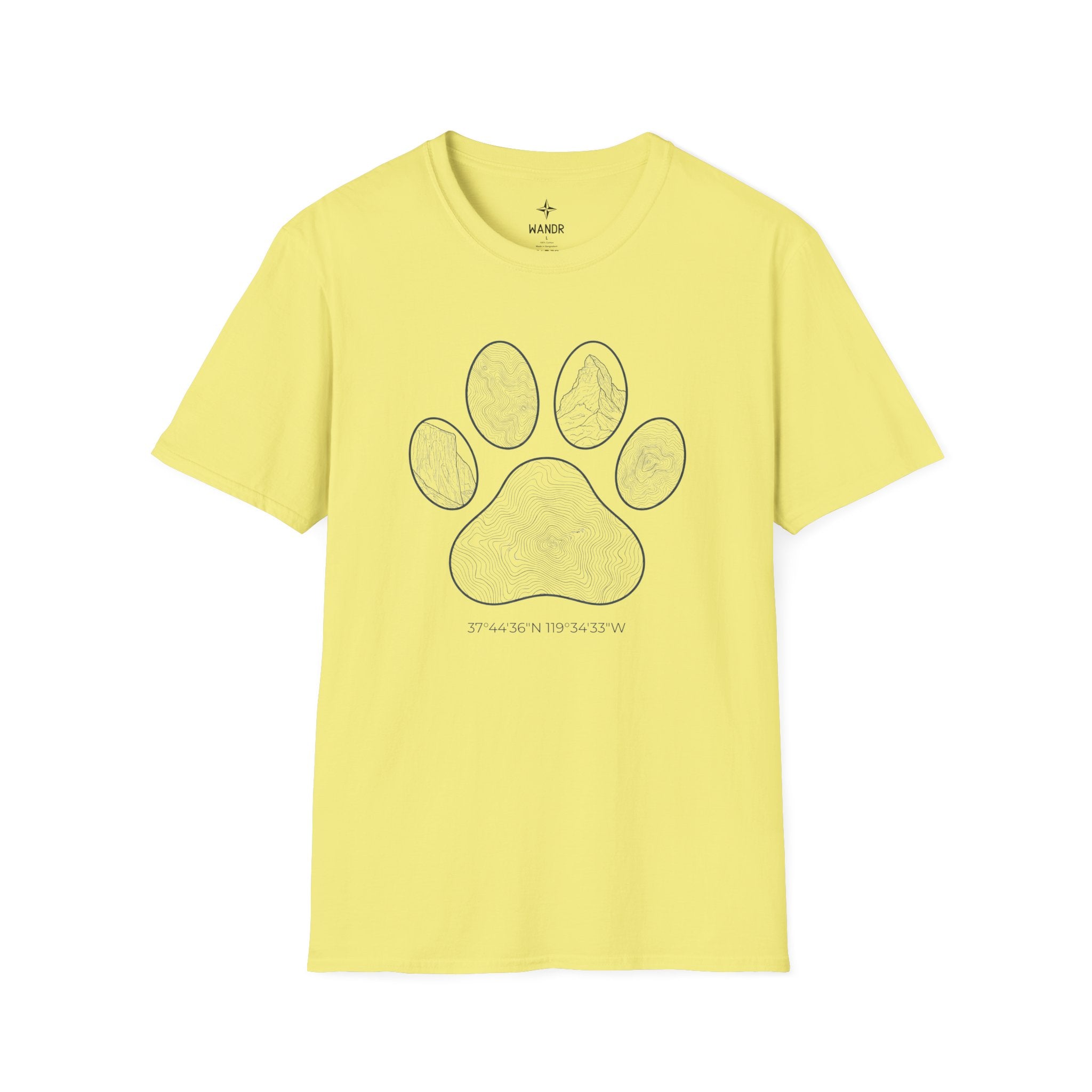 Yosemite paw print T-Shirt