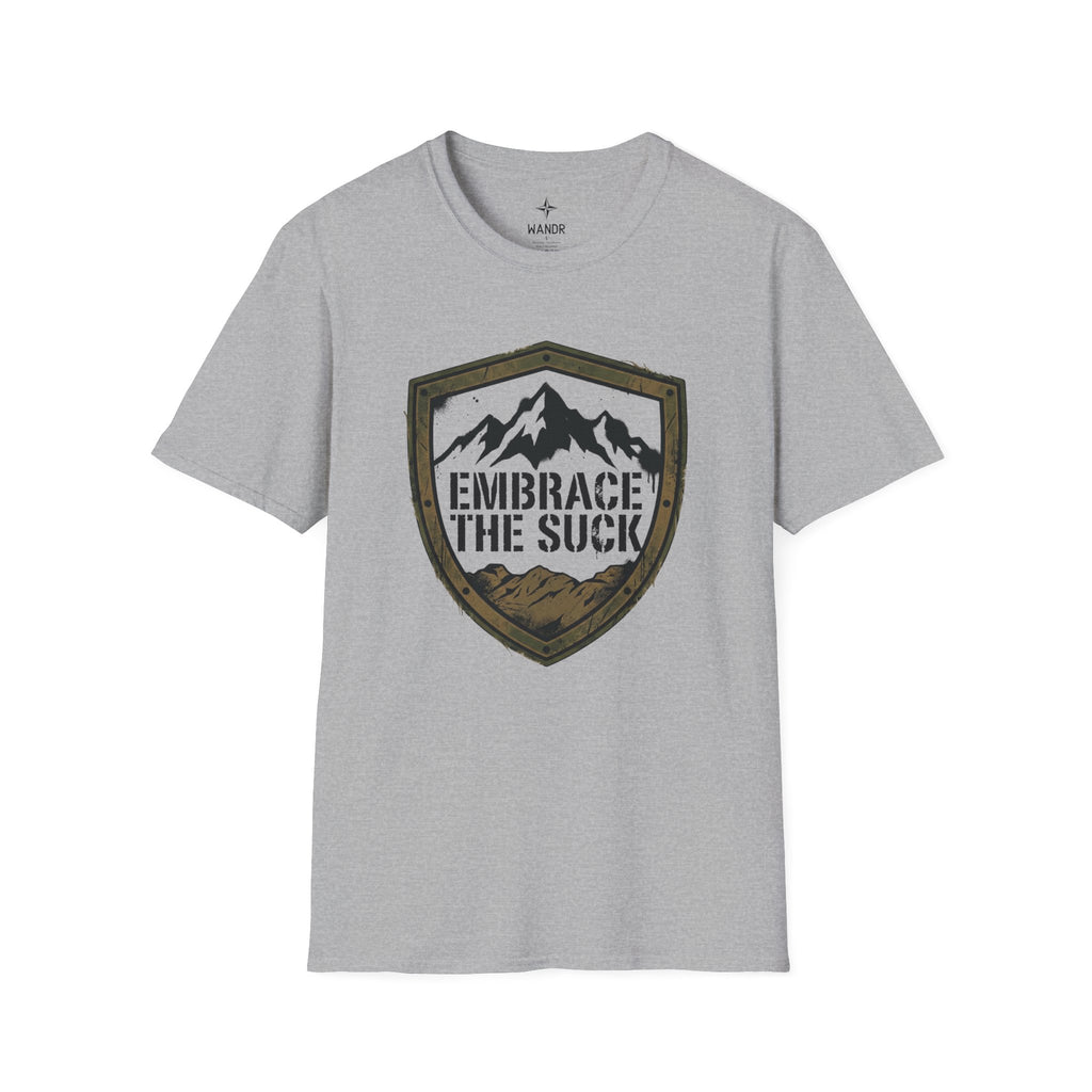 Embrace the suck - shield T-Shirt