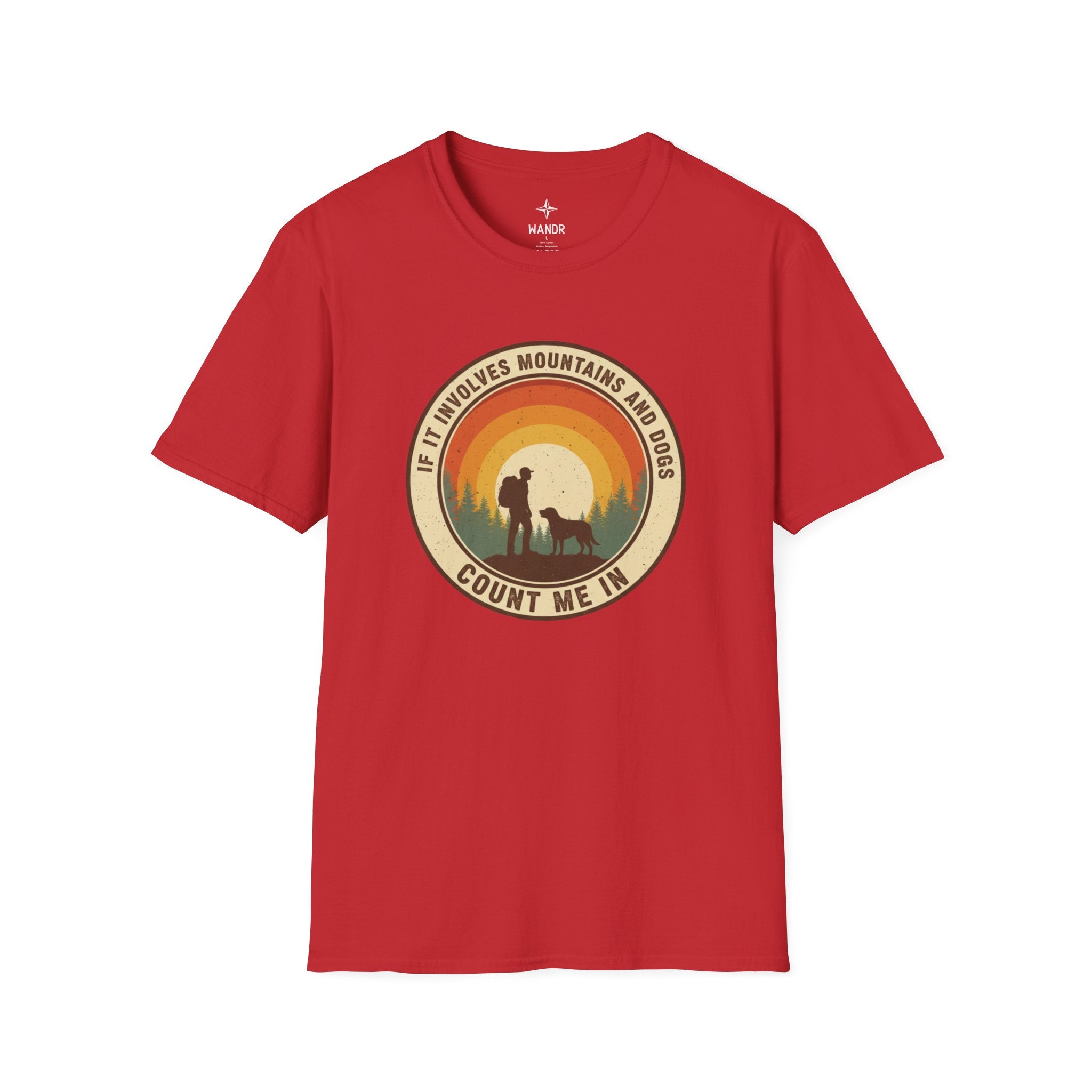 Mountains and dogs T-Shirt