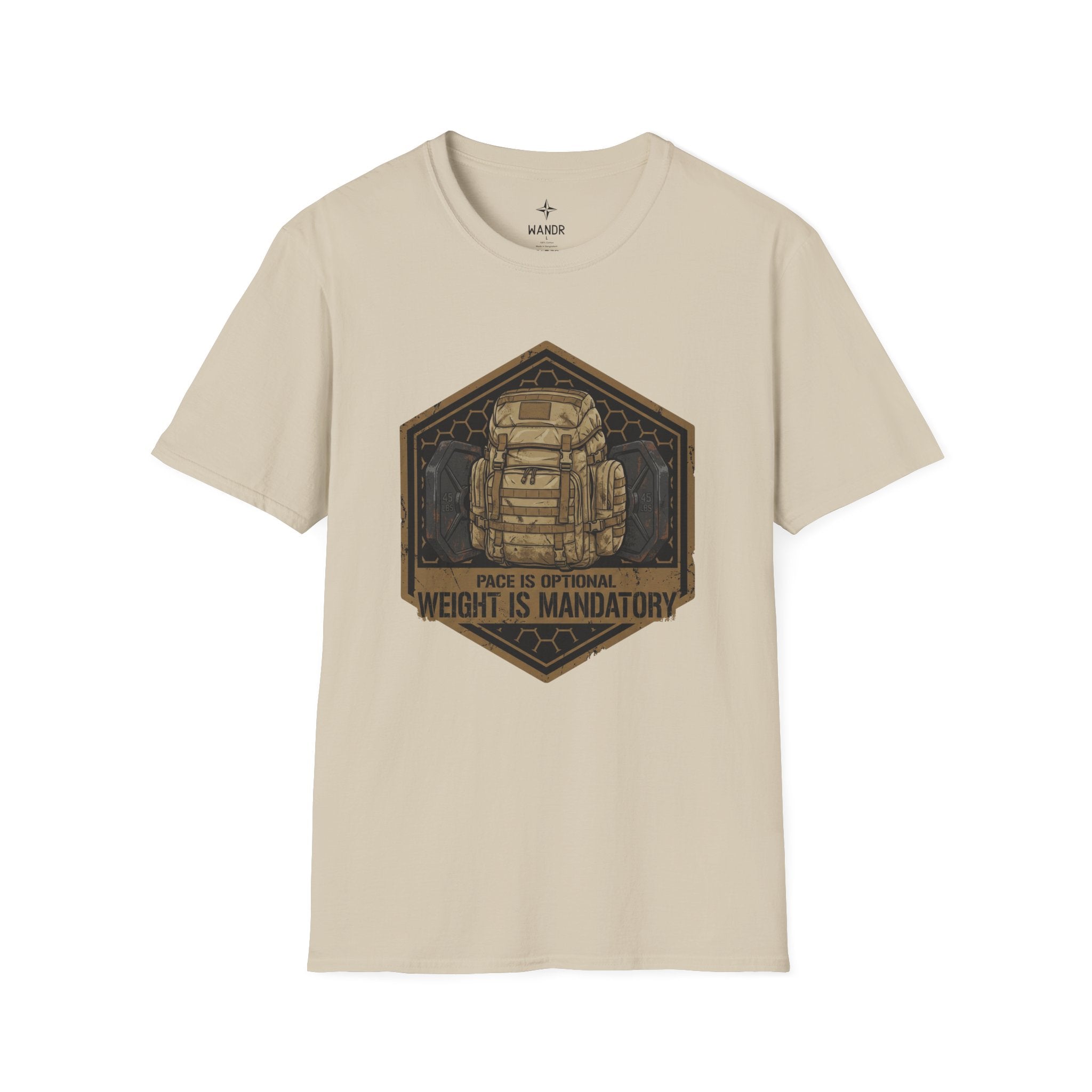 Pace is optional weight is mandatory T-Shirt