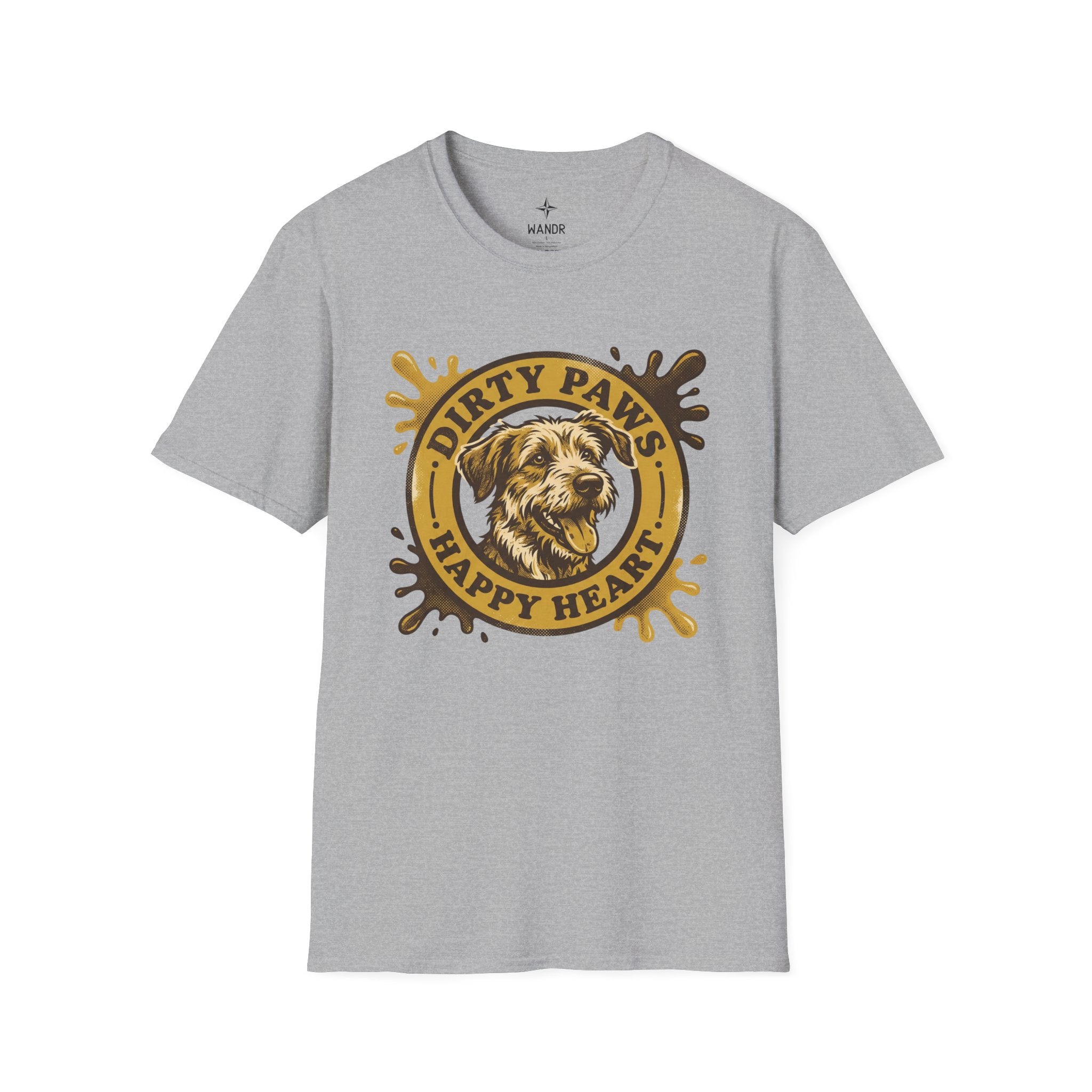 Dirty paws happy heart T-Shirt