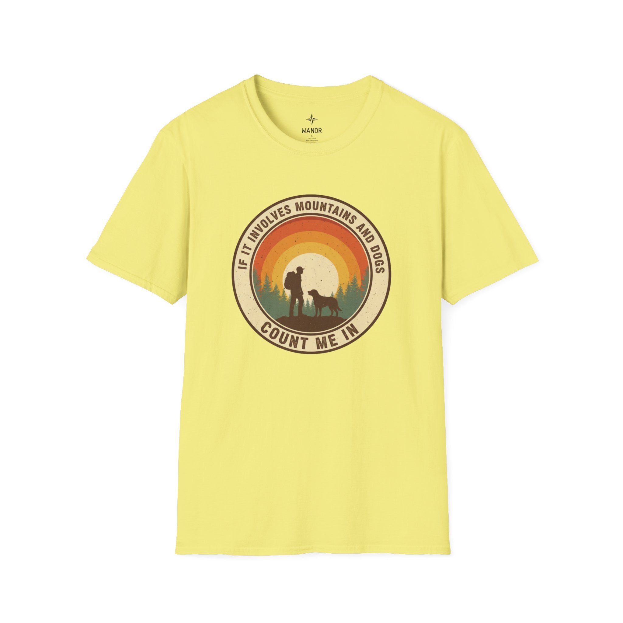 Mountains and dogs T-Shirt