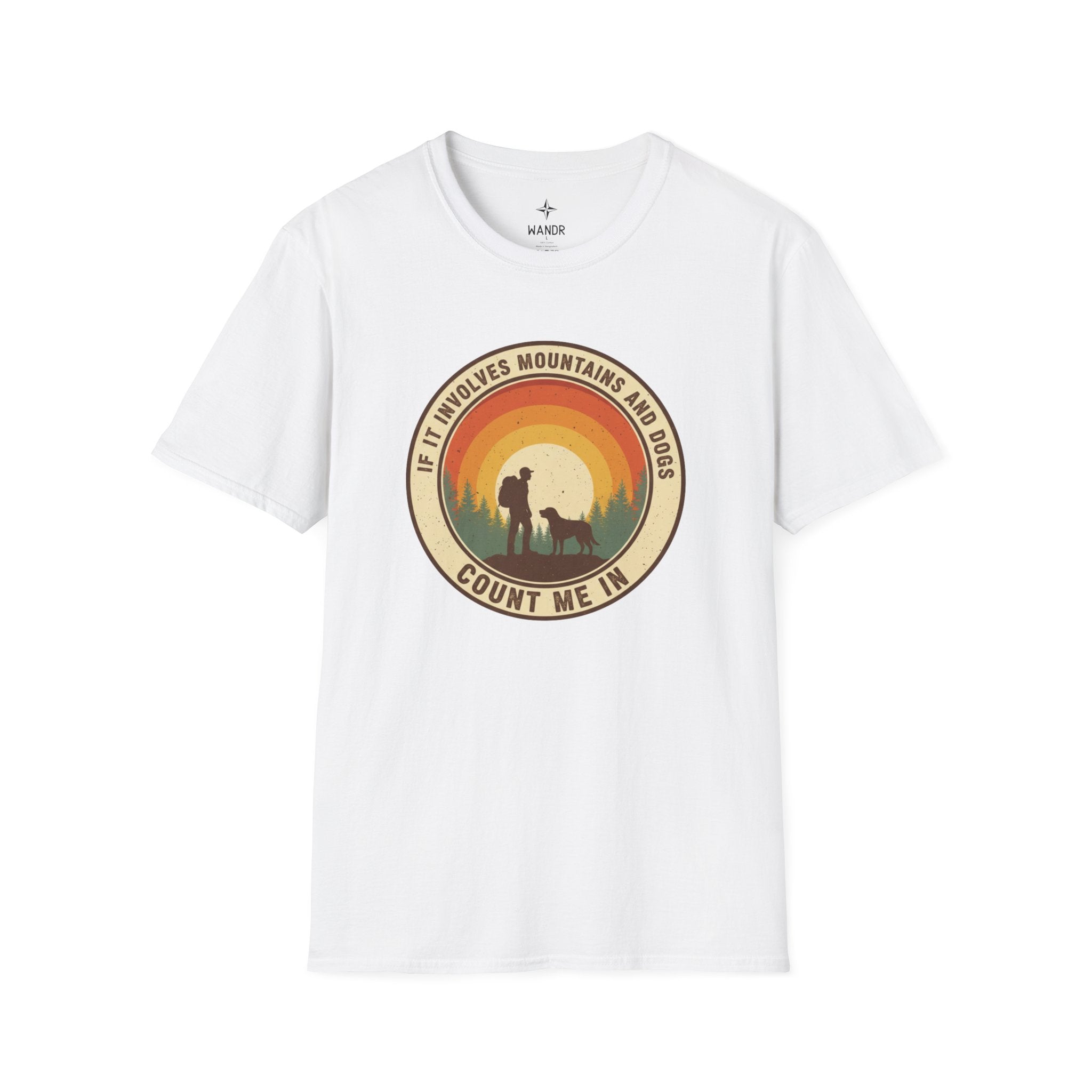 Mountains and dogs T-Shirt