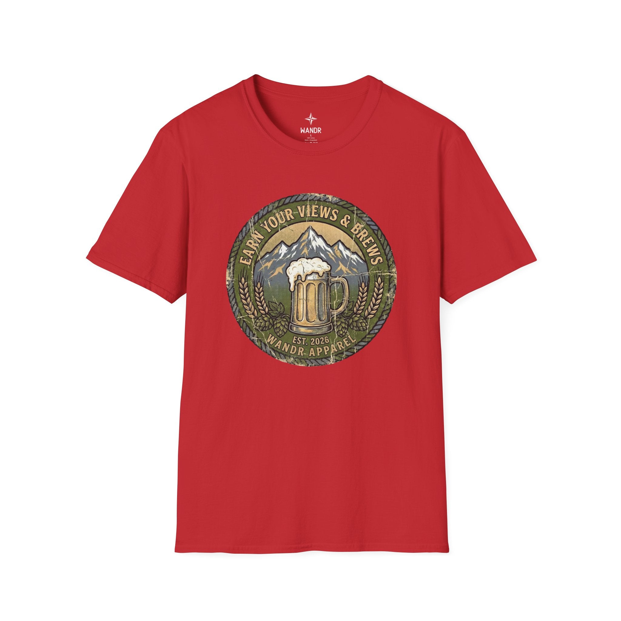 Earn your views and brews T-Shirt
