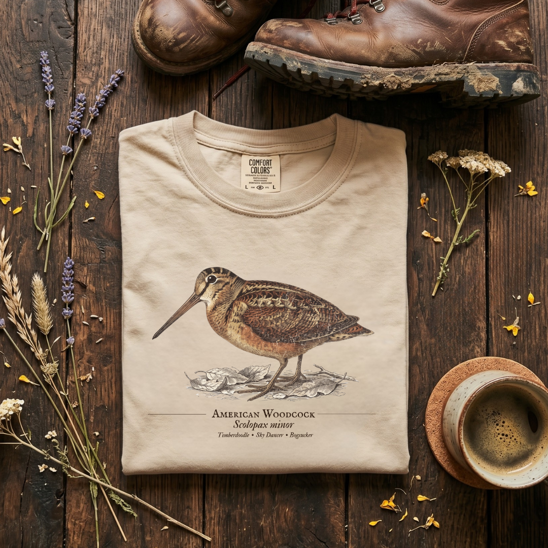American Woodcock - The Timberdoodle T-Shirt
