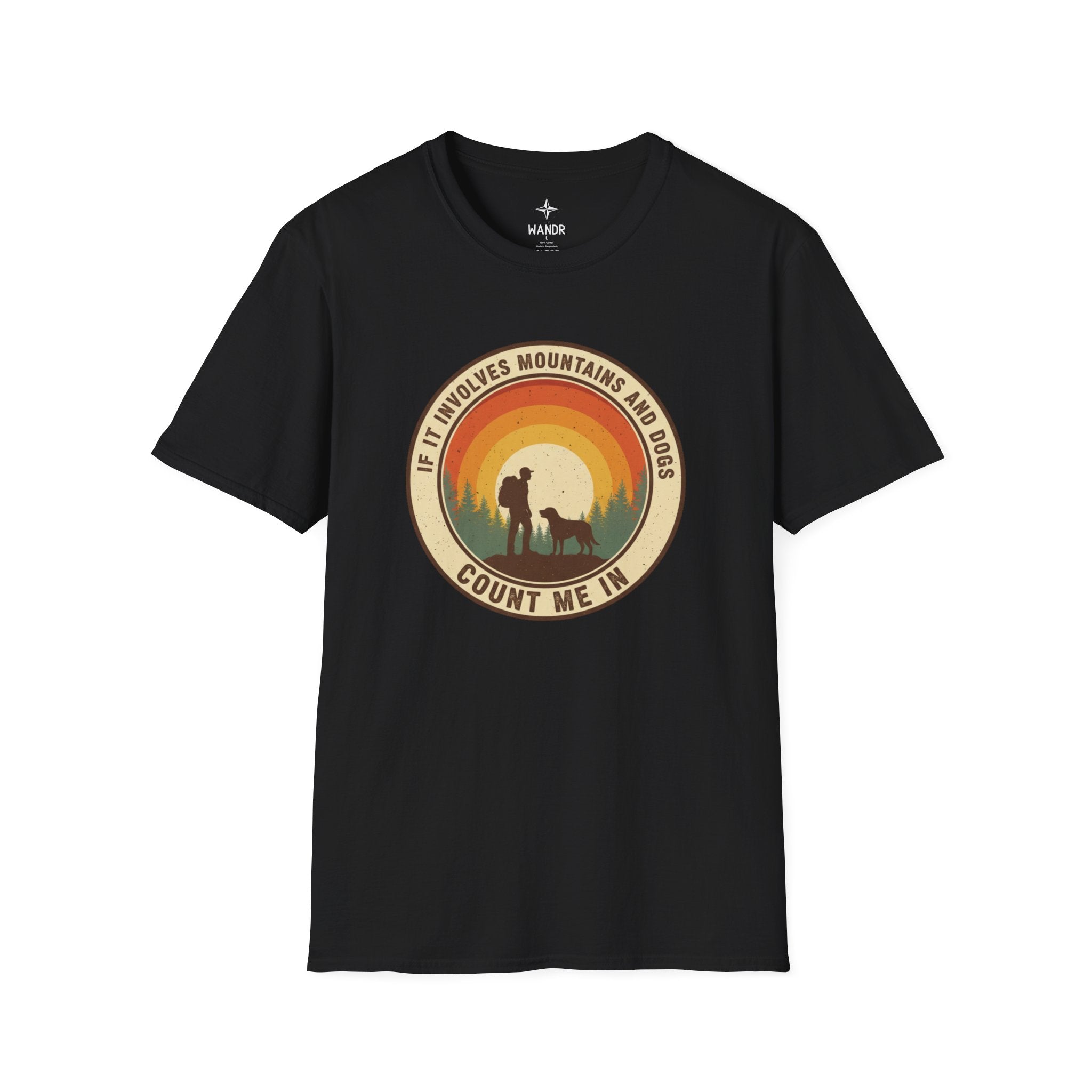 Mountains and dogs T-Shirt