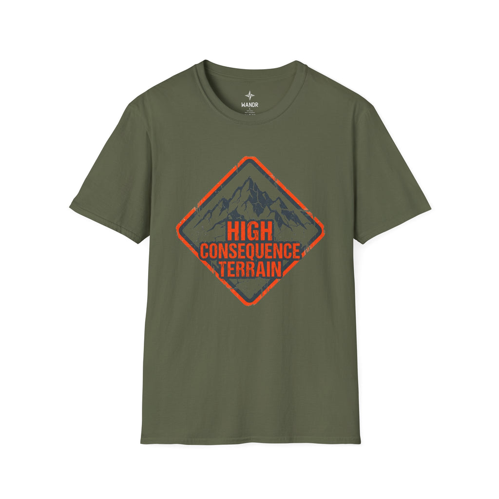High consequence terrain T-Shirt