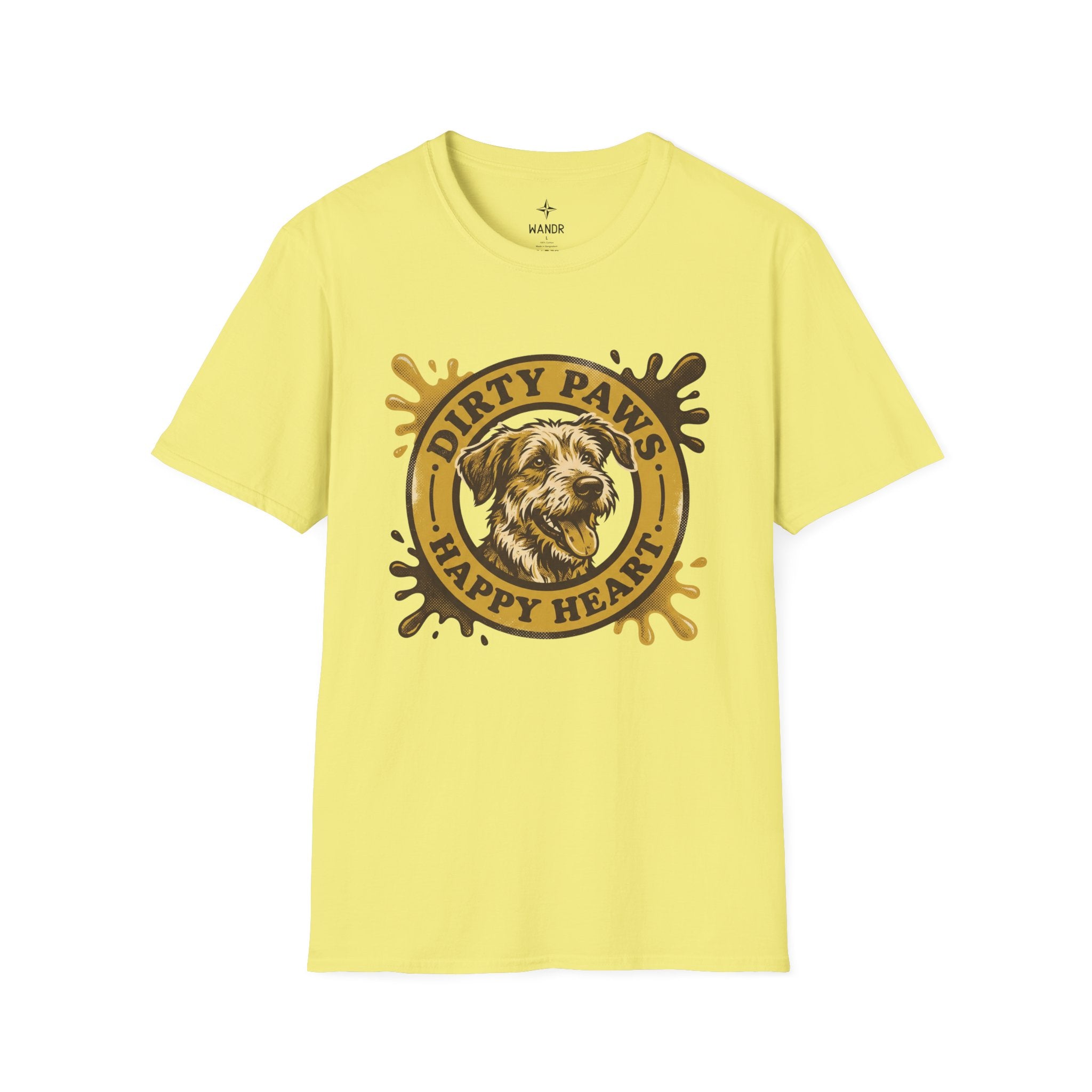 Dirty paws happy heart T-Shirt