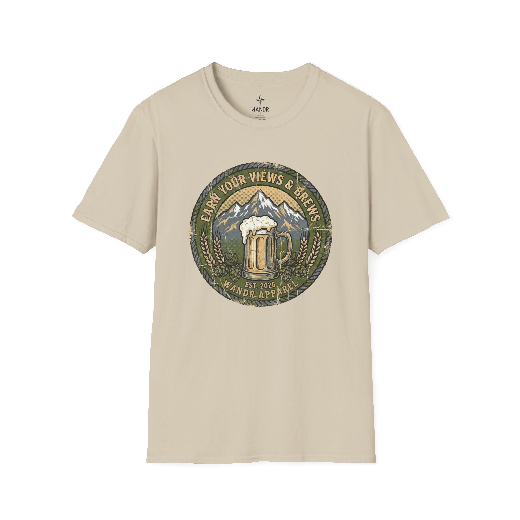 Earn your views and brews T-Shirt