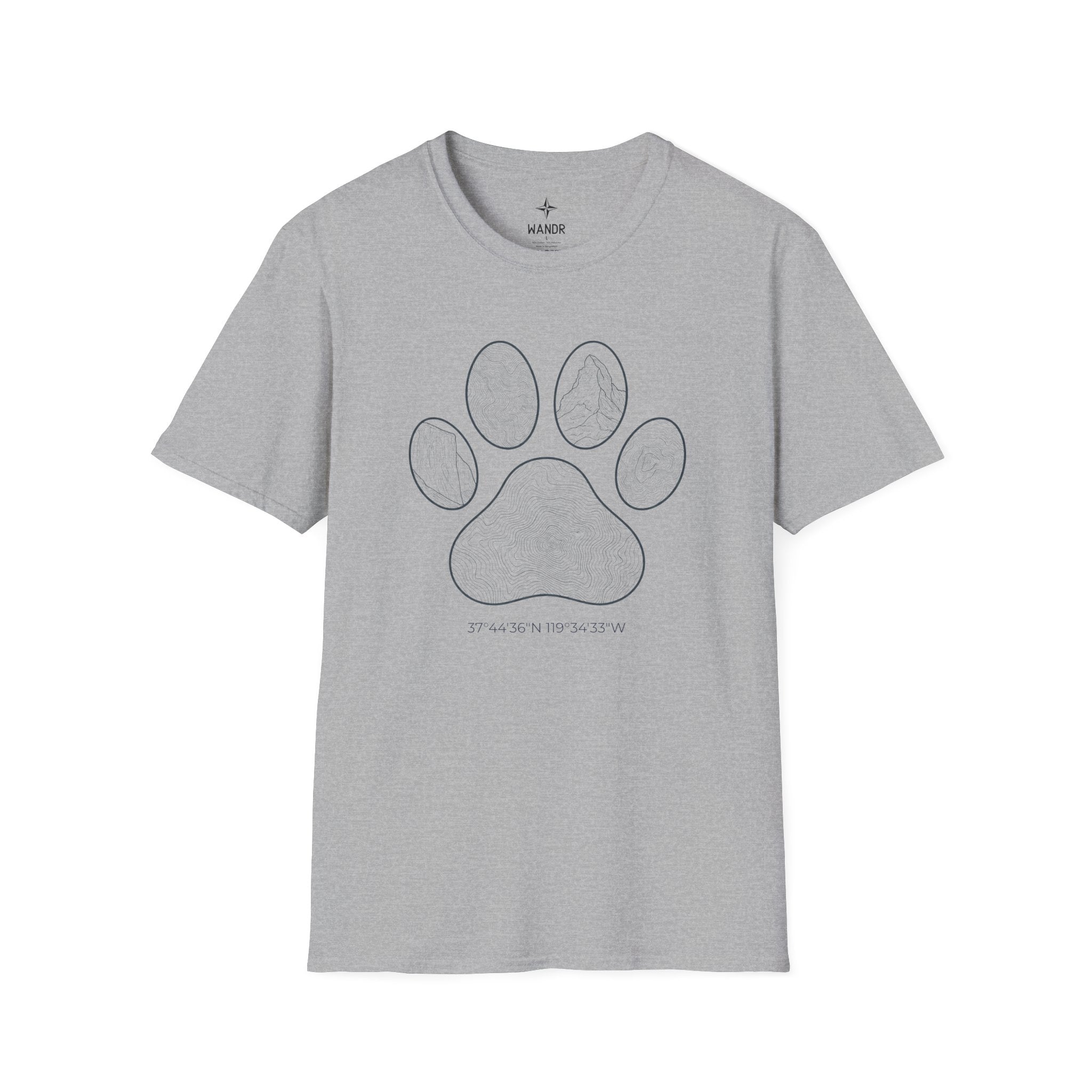 Yosemite paw print T-Shirt
