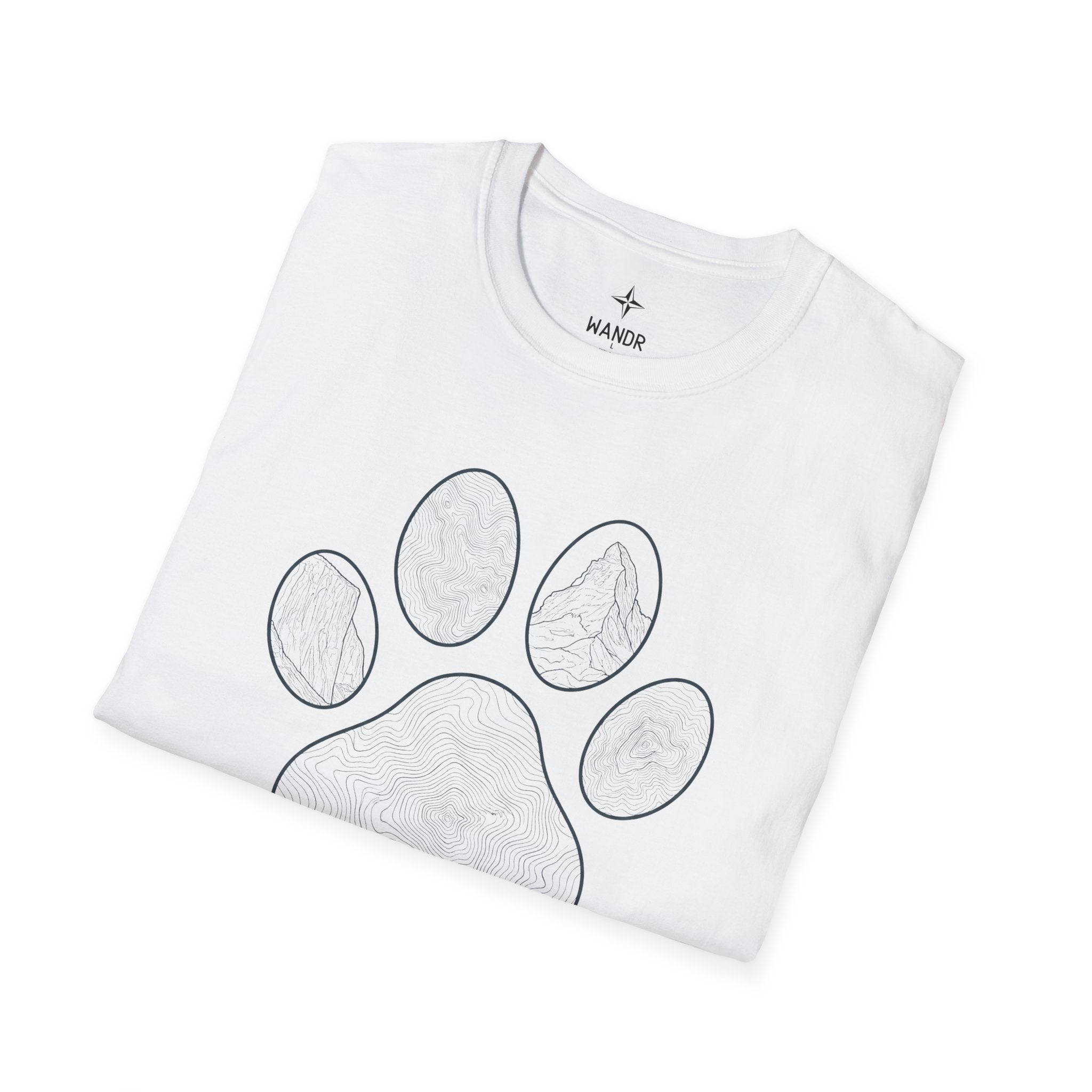 Yosemite paw print T-Shirt