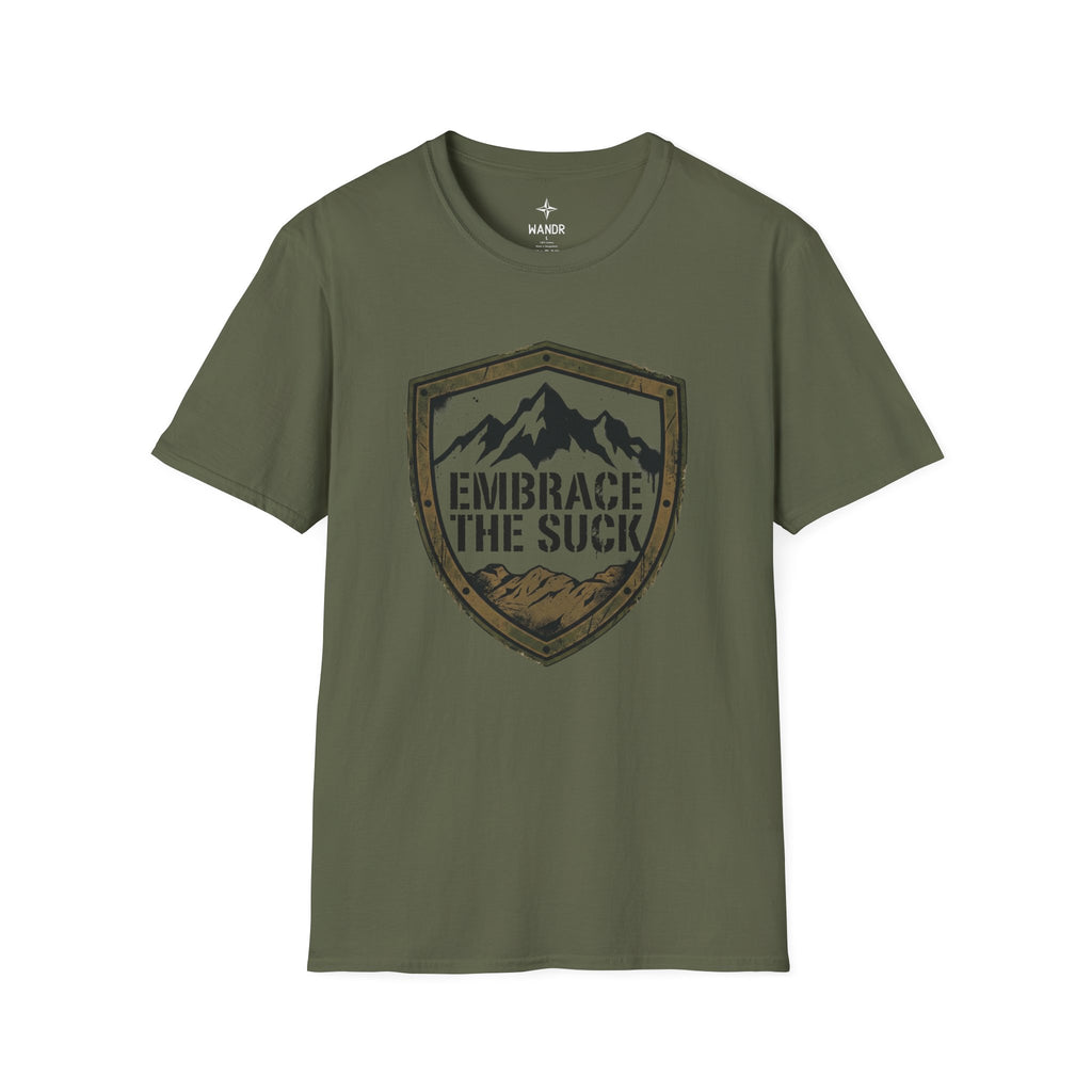 Embrace the suck - shield T-Shirt