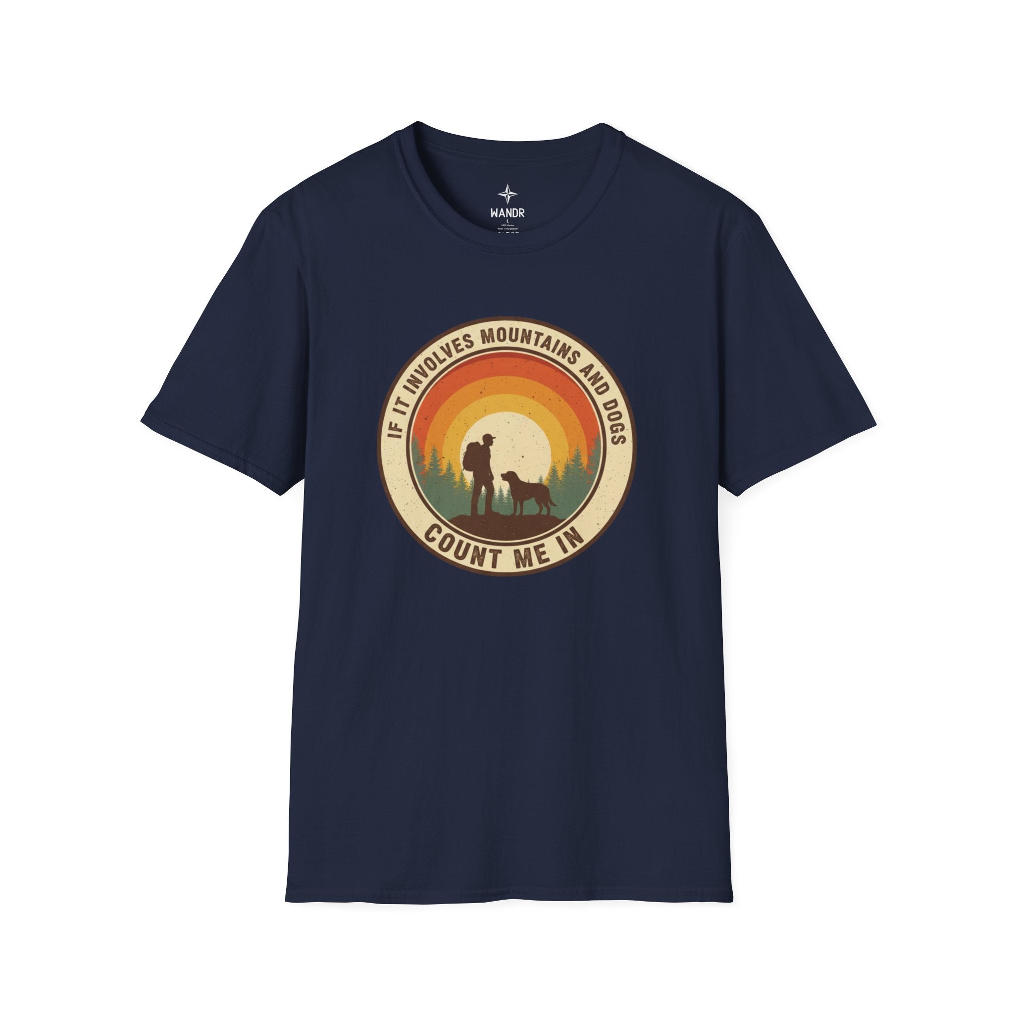Mountains and dogs T-Shirt