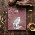 Snowy Owl - Pencil Sketches T-Shirt