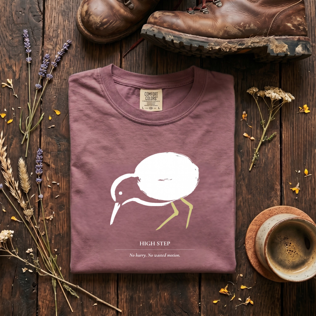 High Step - Minimalist Lesser Yellowlegs T-Shirt T-Shirt