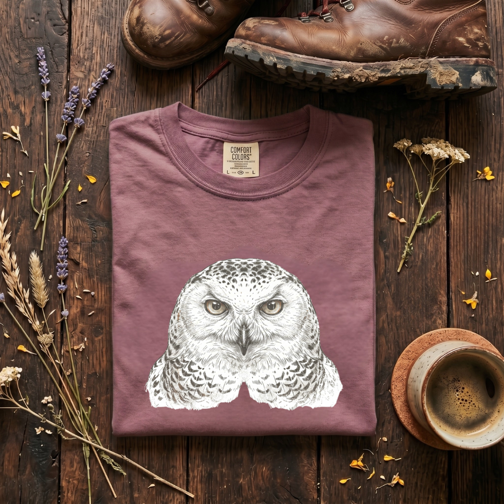 Snowy Owl - The Absolute Focus T-Shirt