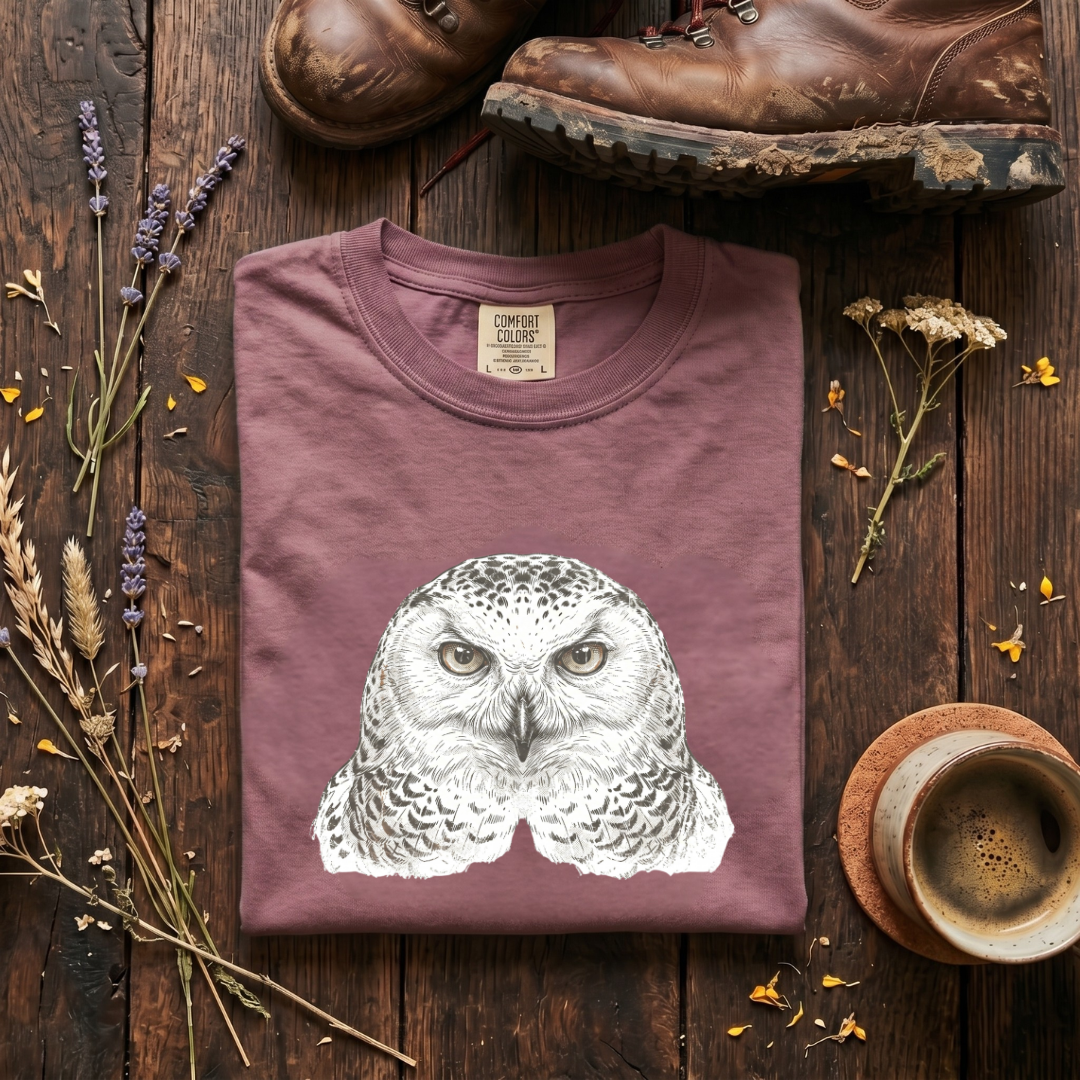 Snowy Owl - The Absolute Focus T-Shirt