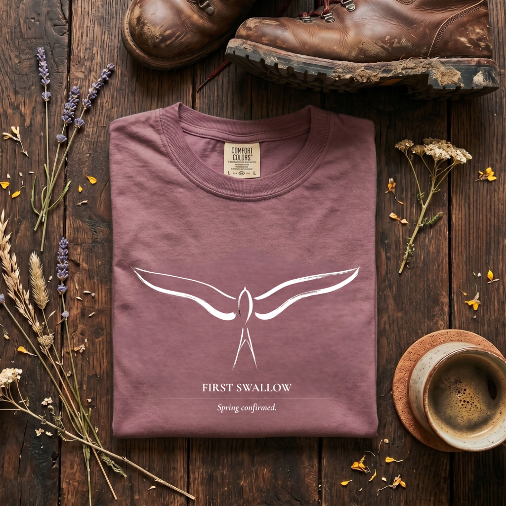 First Swallow - Birdwatching T-Shirt