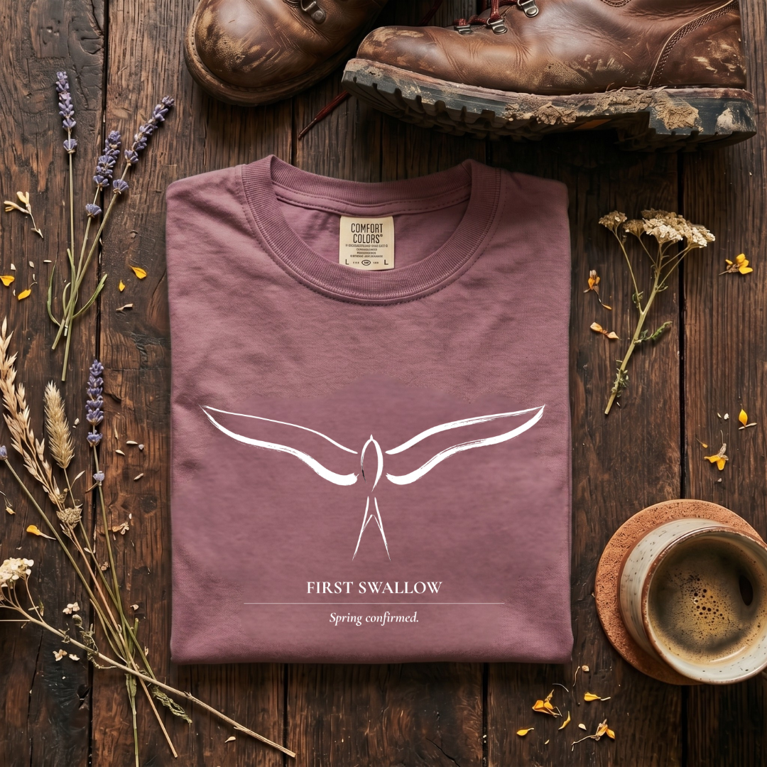First Swallow - Birdwatching T-Shirt