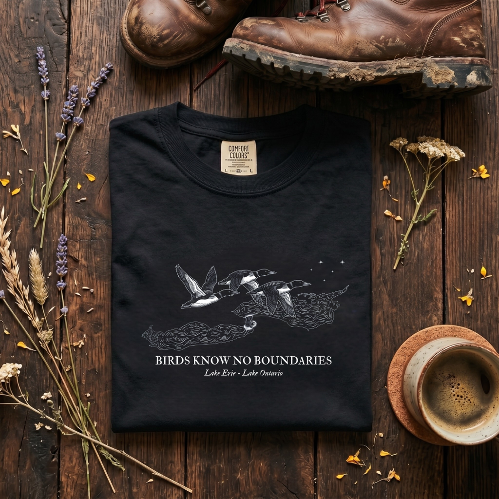 Birds Know No Boundaries T-Shirt