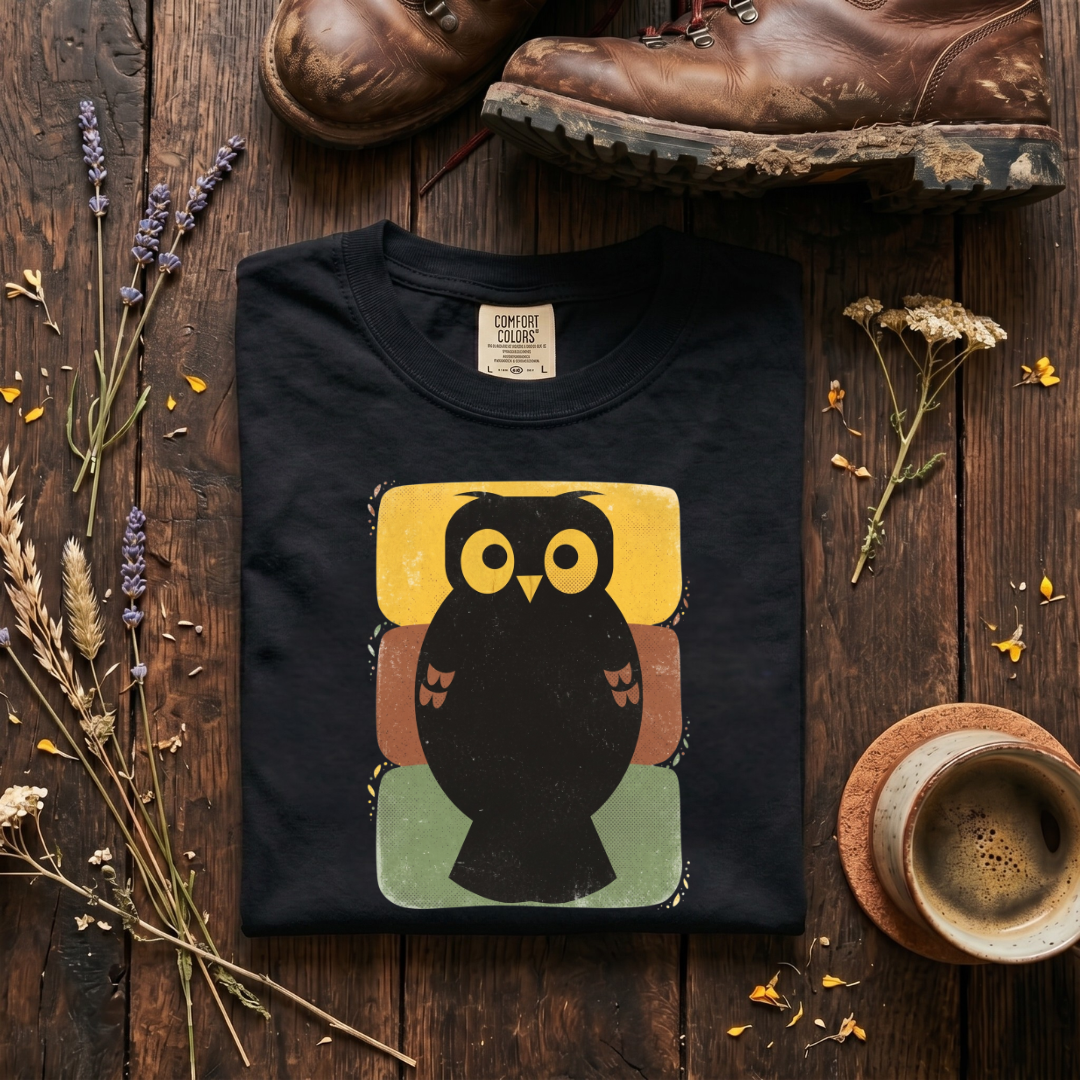 Retro Owl T-Shirt