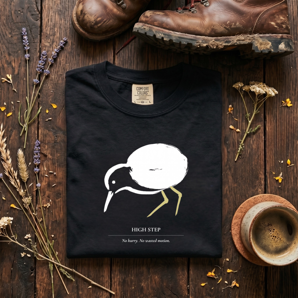 High Step - Minimalist Lesser Yellowlegs T-Shirt T-Shirt