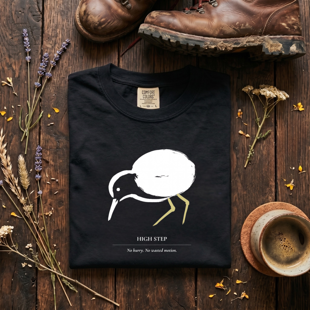 High Step - Minimalist Lesser Yellowlegs T-Shirt T-Shirt
