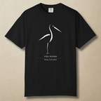 Still Waters - Minimalist Heron T-Shirt