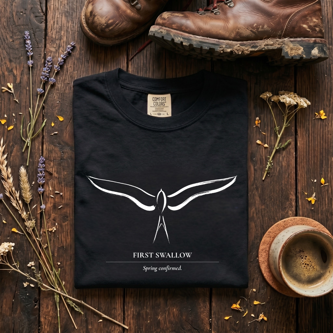 First Swallow - Birdwatching T-Shirt