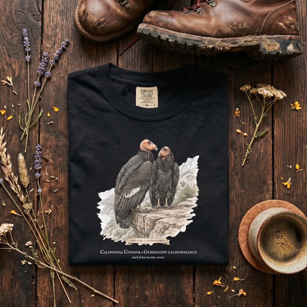 California Condor - Critically Endangered T-Shirt