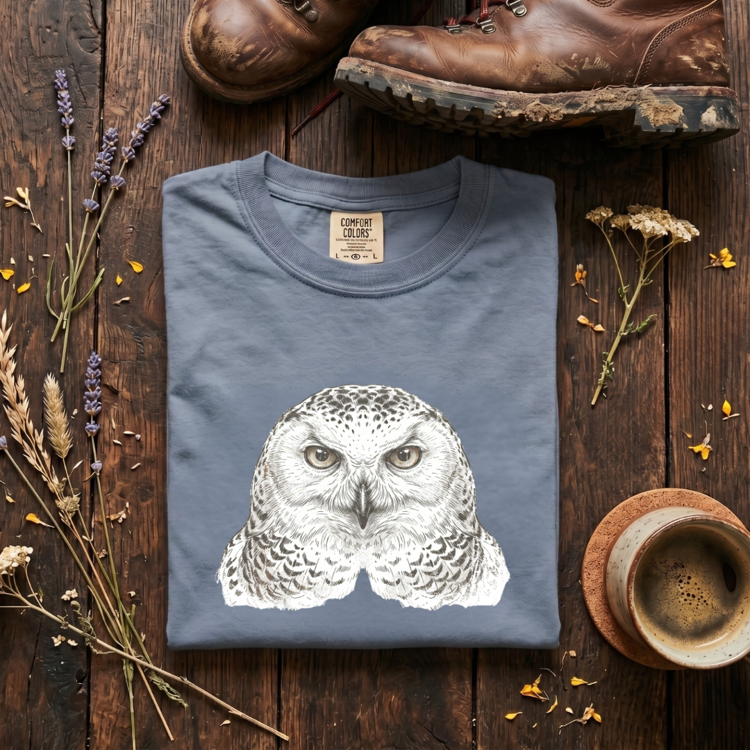 Snowy Owl - The Absolute Focus T-Shirt