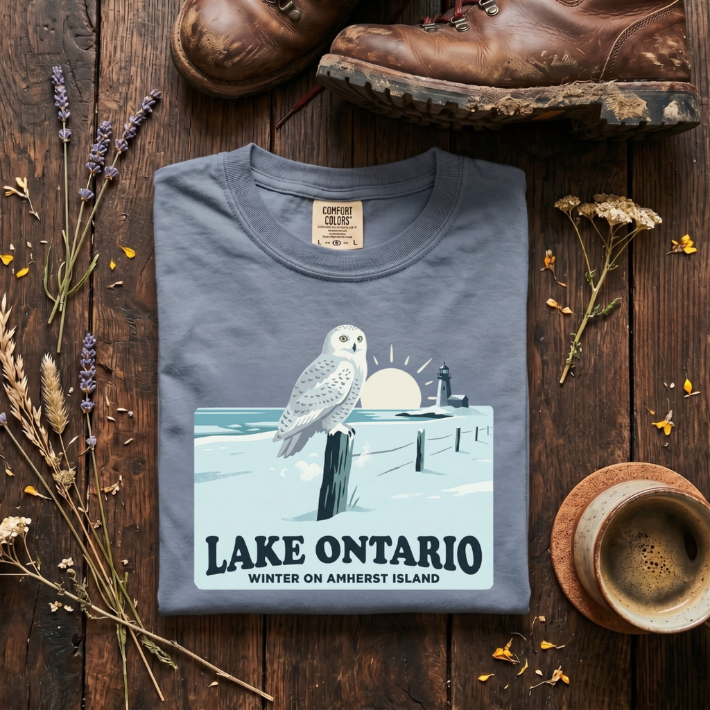 Winter on Amherst Island - Lake Ontario T-Shirt