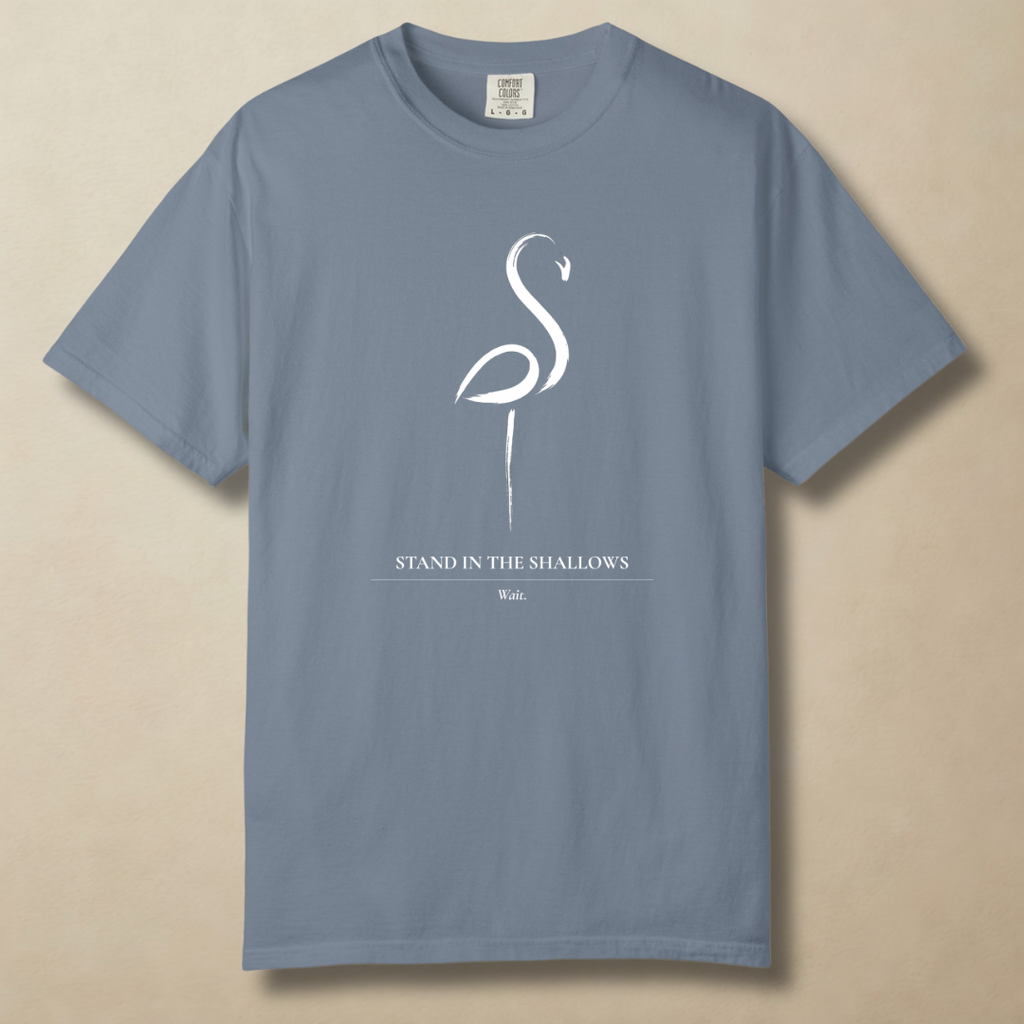 Stand in the Shallows - Flamingo T-Shirt