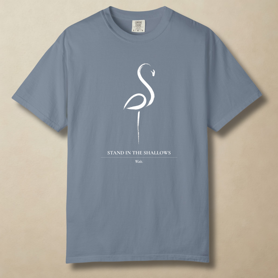 Stand in the Shallows - Flamingo T-Shirt