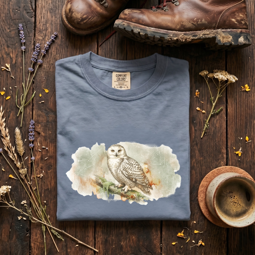 Snowy Owl - The Tundra Silence T-Shirt
