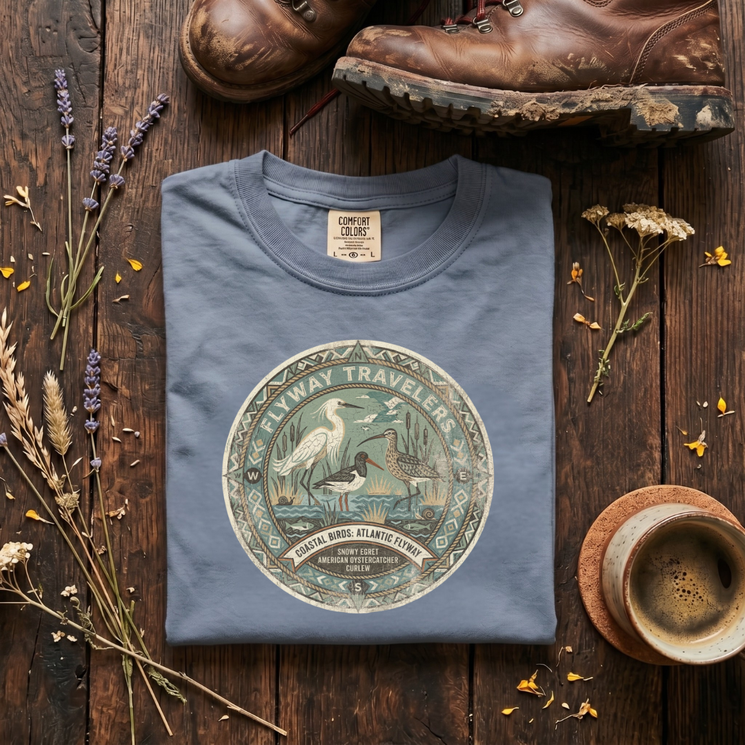 Flyway Travelers - Following the Ancient Routes T-Shirt
