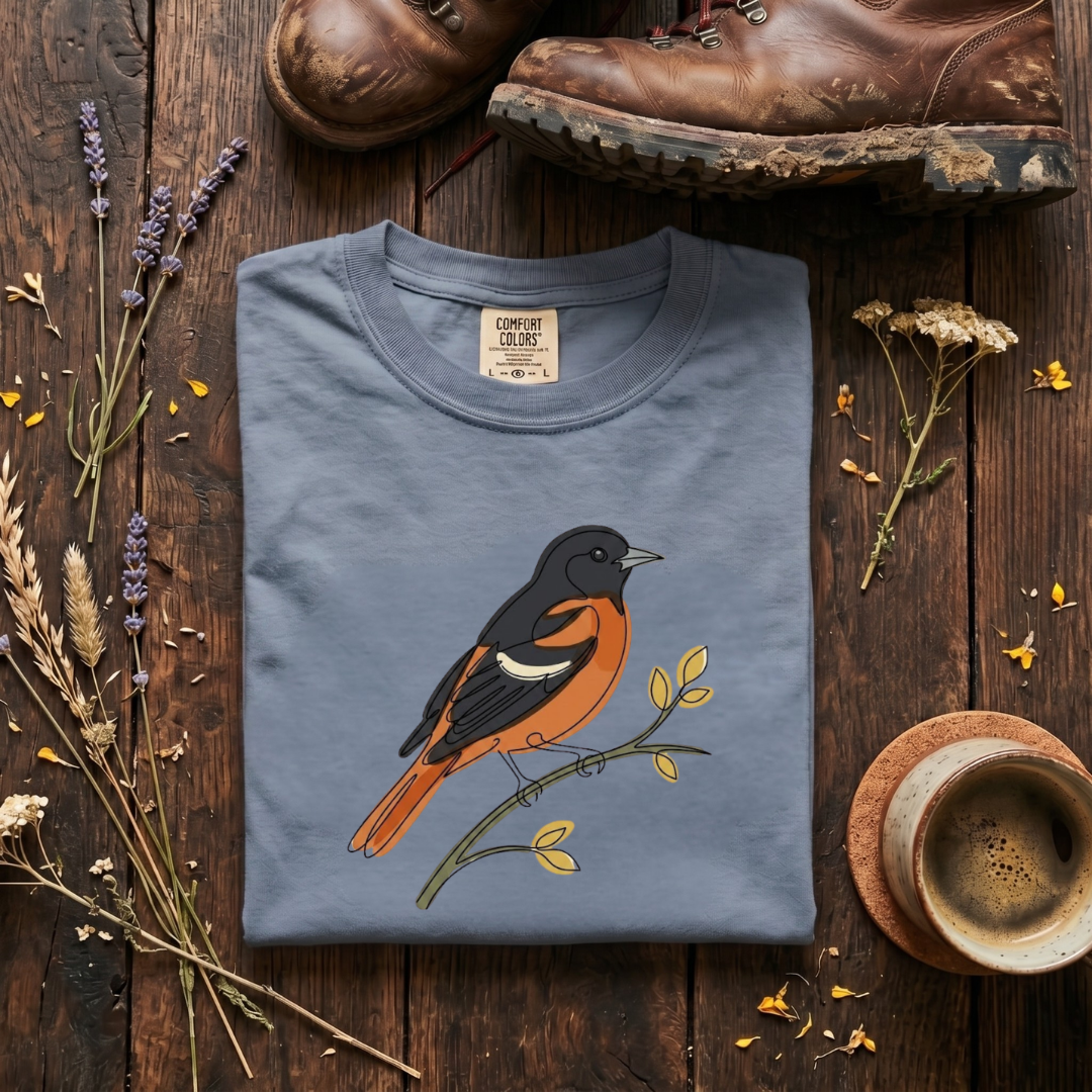Baltimore Oriole - Modern Line T-Shirt