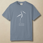 Still Waters - Minimalist Heron T-Shirt