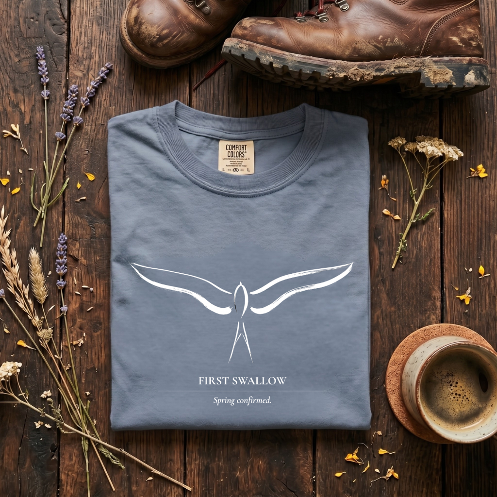 First Swallow - Birdwatching T-Shirt