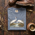 Whooping Crane Conservation Icon T-Shirt