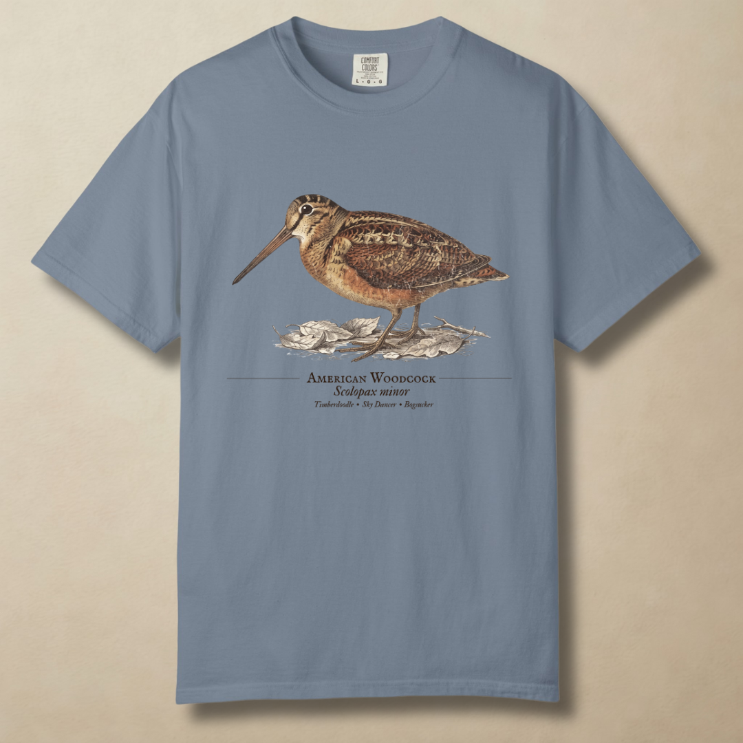 American Woodcock - The Timberdoodle T-Shirt