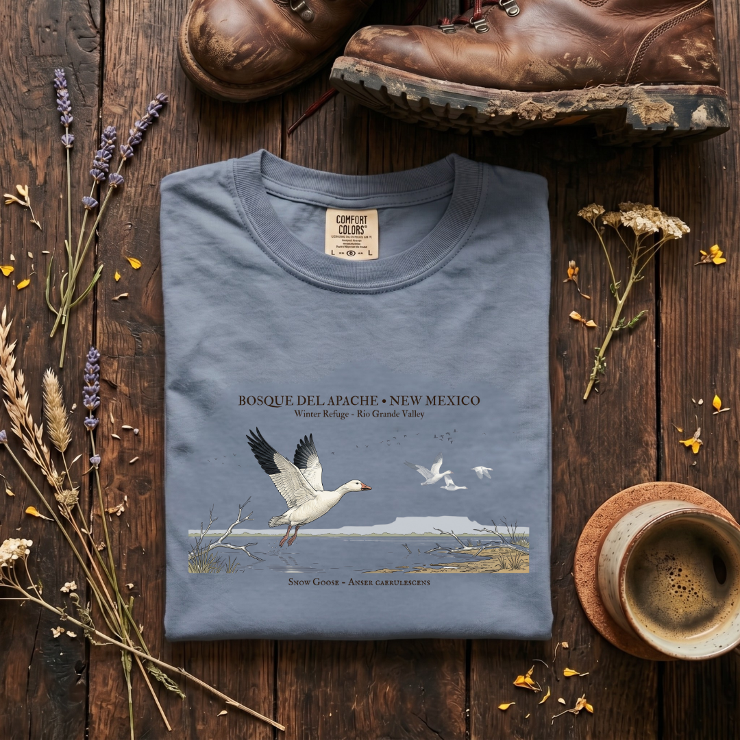 Snow Goose Winter Refuge T-Shirt