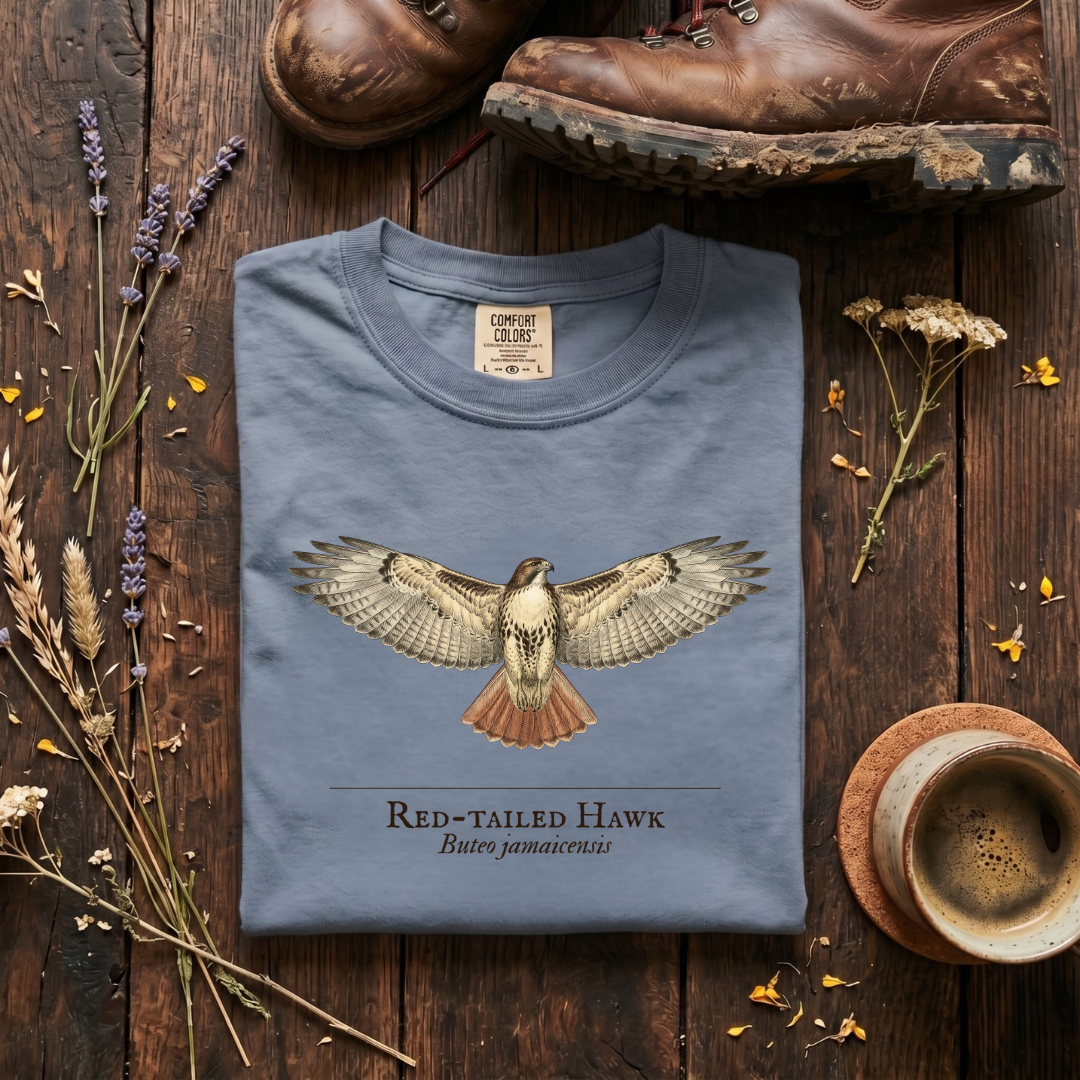 Red-tailed Hawk - Ruler of the Open Sky T-Shirt
