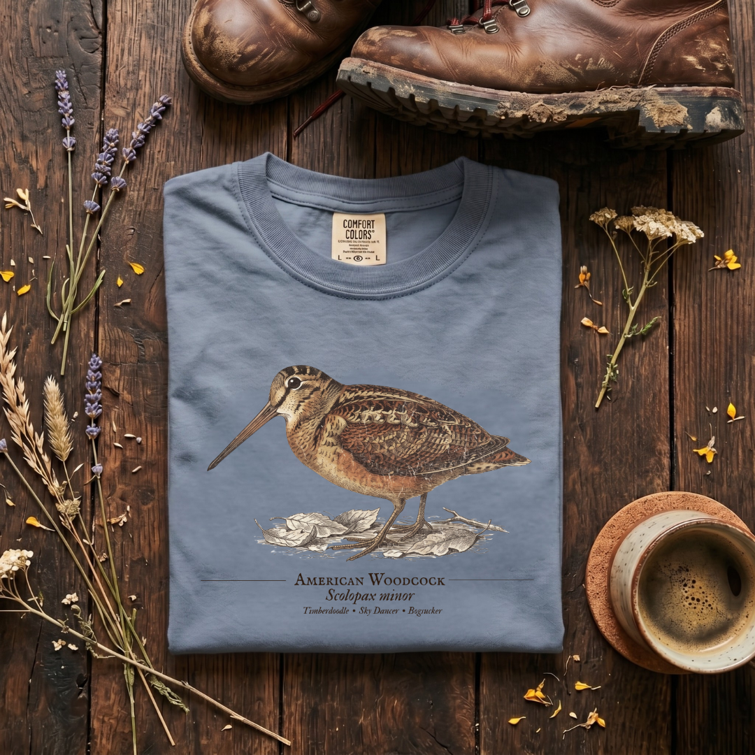 American Woodcock - The Timberdoodle T-Shirt